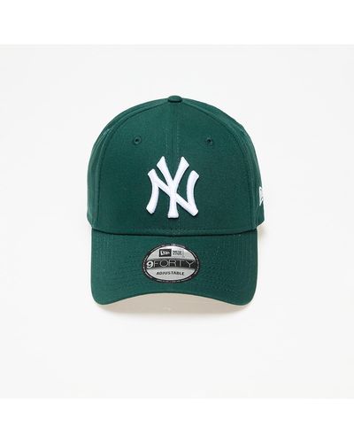 KTZ New York Yankees League Essential 9forty Adjustable Cap Dark / White - Green