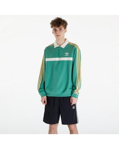 adidas Originals Adidas Collared Sweatshirt - Green
