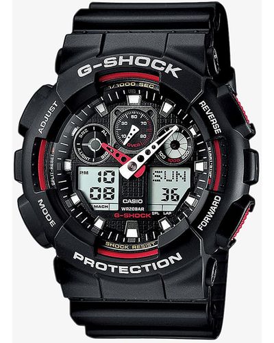 G-Shock G-shock Watch Black/ Red - Zwart