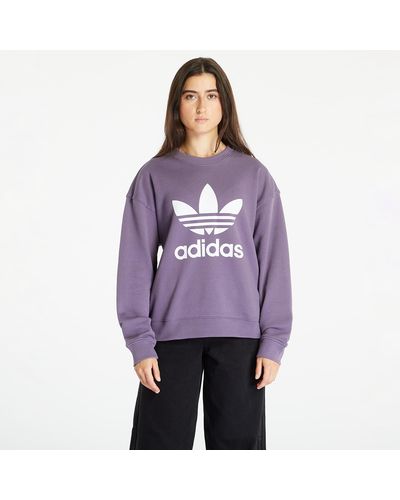 adidas Originals Adidas Trefoil Crew Sweat Shale Violet - Purple