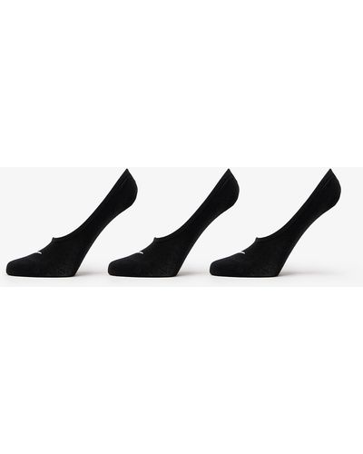 Nike 3 pack lightweight footie socks - Schwarz