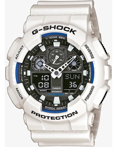 G-Shock G-shock Ga 100b-7a - Wit