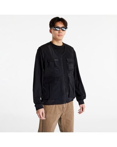 Calvin Klein Jeans mesh ripstop utility vest - Nero