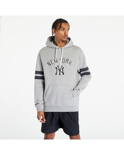 KTZ New York Yankees Mlb Lifestyle Oversized Hoody Gray
