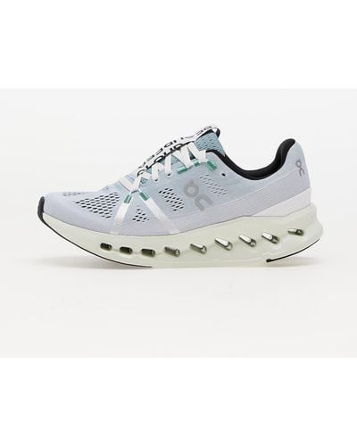 On Shoes W Cloudsurfer Mineral/ Aloe - Wit