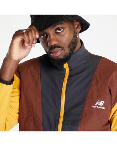 New Balance Athletics Outerwear Rich Oak - Blue