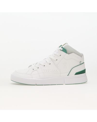 On Shoes M The Roger Clubhouse Mid White/ Green