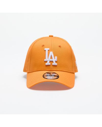 KTZ Los Angeles Dodgers 9forty Strapback Dim Orange/ White