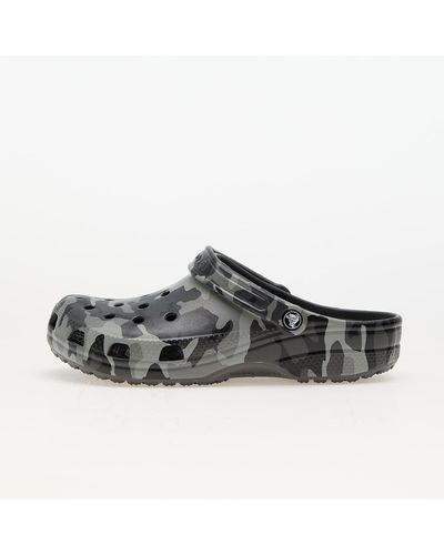 Crocs™ Classic printed camo clog grey/ multi - Schwarz