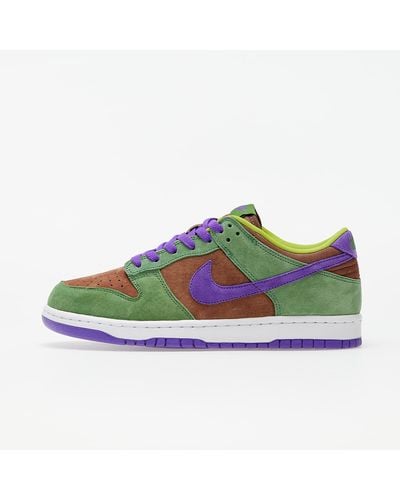 Nike Dunk low sp veneer/ deep purple-autumn green - Grün