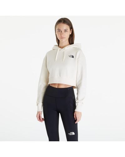 The North Face Trend Cropped Fleece Hoodie - White