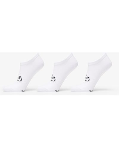 Footshop Invisible Socks 3-pack - White