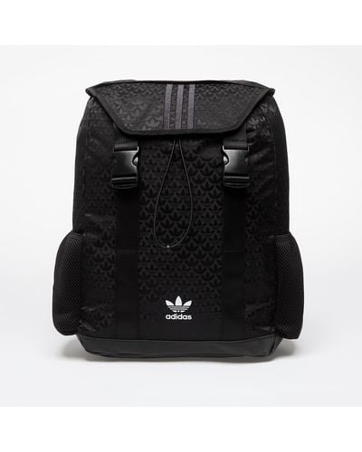 adidas Originals Adidas Trefoil Monogram Jacquard Backpack - Black