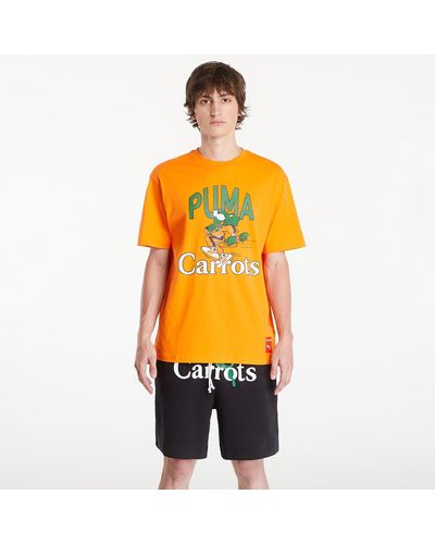 PUMA T-shirt X Carrots Graphic Tee S - Oranje