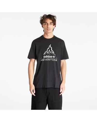 adidas Originals Adventure Volcano Short Sleeve Tee - Zwart