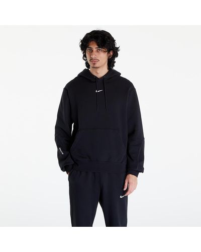 Nike X nocta fleece hoodie black/ black/ white - Blau