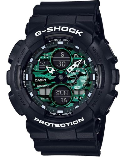 G-Shock G-shock Ga-140mg-1aer - Zwart
