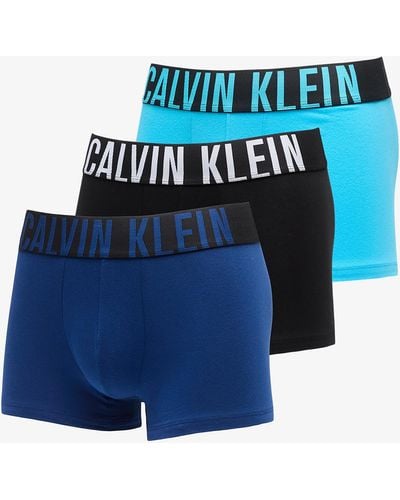 Intense power microfiber boxer brief 3 pack m Calvin Klein pour homme en coloris Noir Lyst