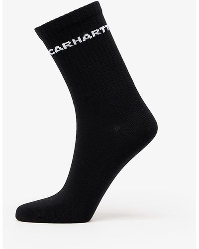 Carhartt Link socks black/ white - Schwarz