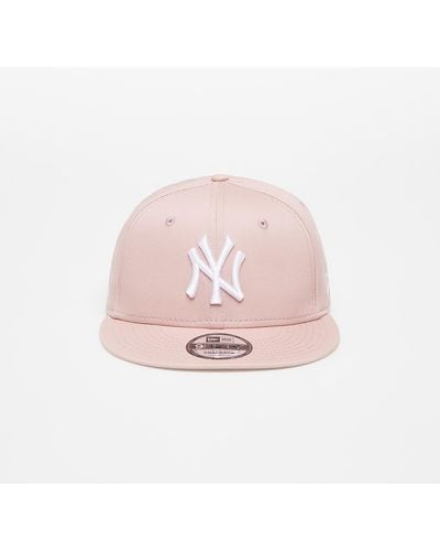 KTZ New York Yankees League Essential 9fifty Snapback Cap - Roze