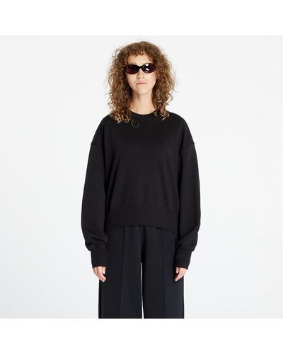 Y-3 French Terry Box Crew Sweatshirt - Black