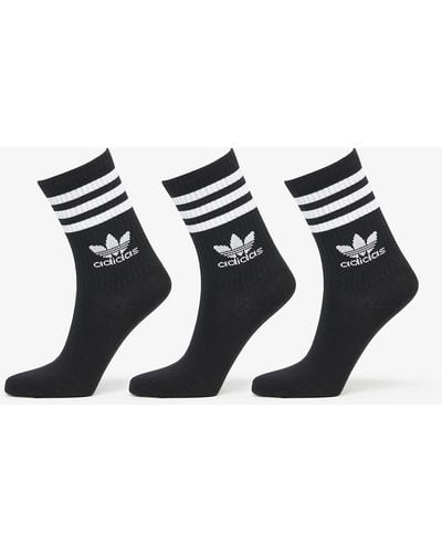 adidas Originals Adidas crew sock 3-pack black - Noir