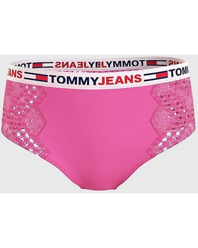 Tommy Hilfiger High-rise briefs pink