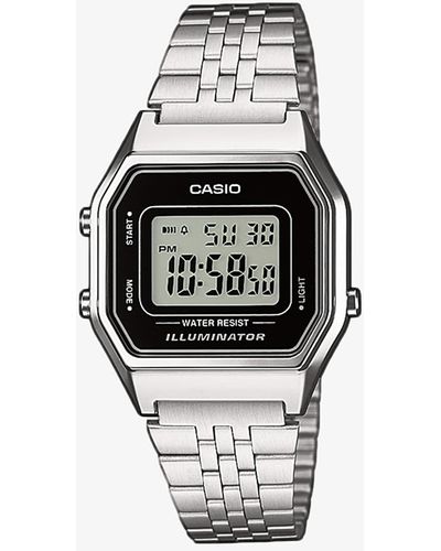 G-Shock La 680a-1 Silver - Black