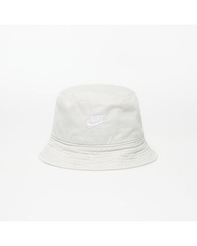 Nike Sportswear Bucket Futura Wash Light Bone/ White - Naturel