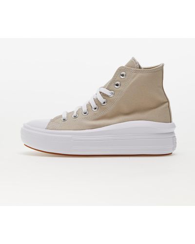 Converse Chuck taylor all star move platform seasonal color beach stone/ white/ beach stone - Natur