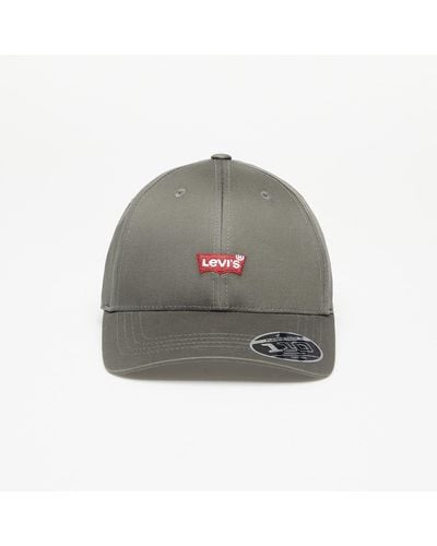 Levi's Housemark flexfit cap - Grau