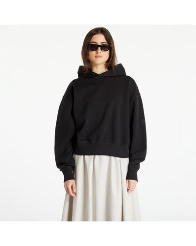 Y-3 Organic cotton terry boxy hoodie - Nero