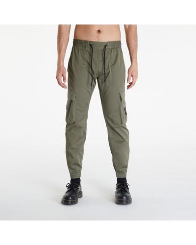 Calvin Klein Jeans Skinny Washed Cargo Pants - Green