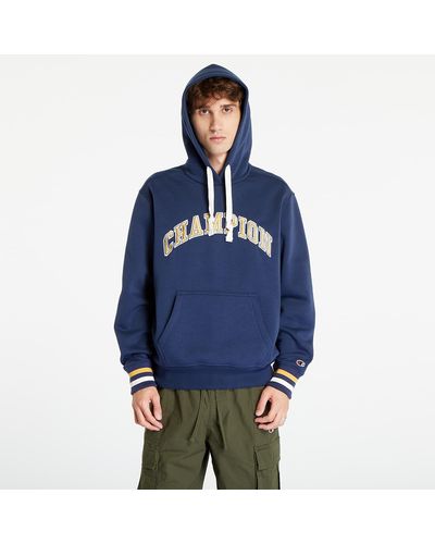 Champion Hooded Sweatshirt Navy - Blue