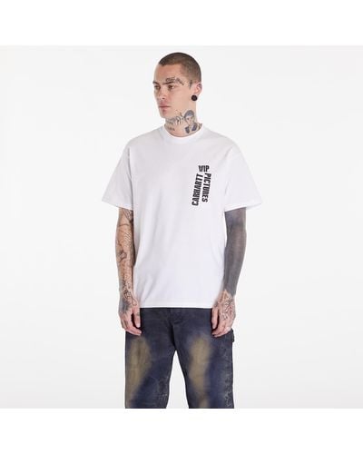 Carhartt Short sleeve wip pictures t-shirt unisex - Weiß