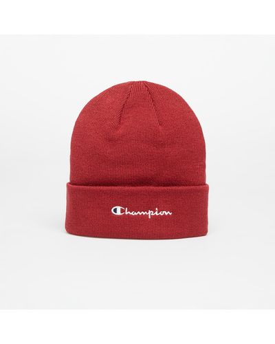 Champion Beanie Cap - Red