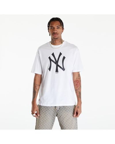 KTZ New york yankees mlb league essential oversized t-shirt - Bianco