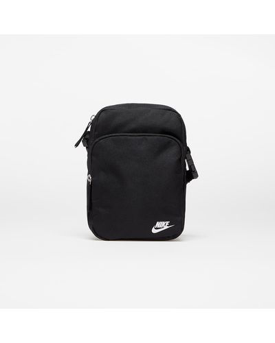Nike Heritage Crossbody Bag Black/ Black/ White - Schwarz