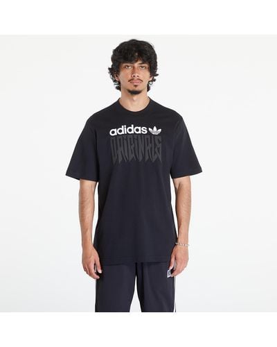adidas Originals T-shirt Adidas Graphic Tee Loose Xl - Blue