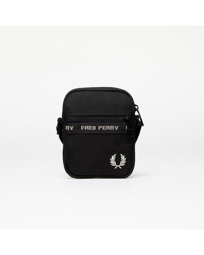 Fred Perry Fp Taped Side Bag / Warm Gray - Black