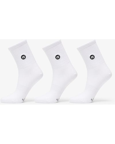 Footshop Short Socks 3-pack - White