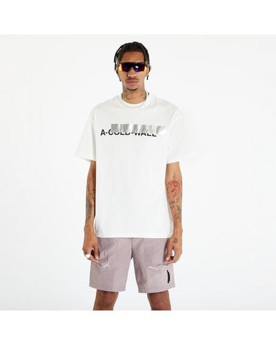 A_COLD_WALL* Strata logo t-shirt - Bianco