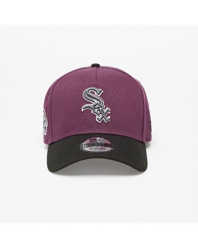 KTZ Chicago White Sox 9forty Two-tone A-frame Adjustable Cap Dark - Purple