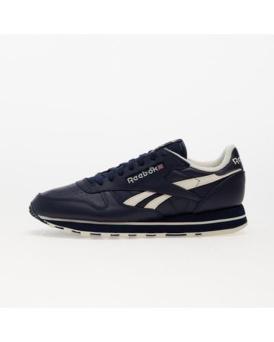 Reebok Classic Leather Vintage 40th Vector Navy/ Alabaster/ Gro - Blue