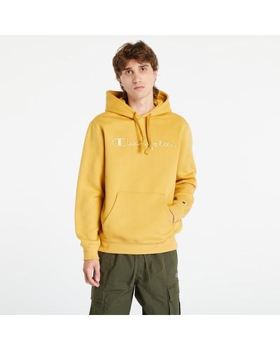 Champion Hooded Sweatshirt - Yellow