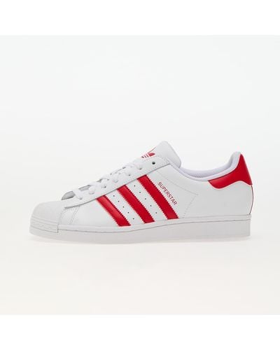 adidas Originals Adidas Superstar Ftw White/ Better Scarlet/ Ftw White - Red