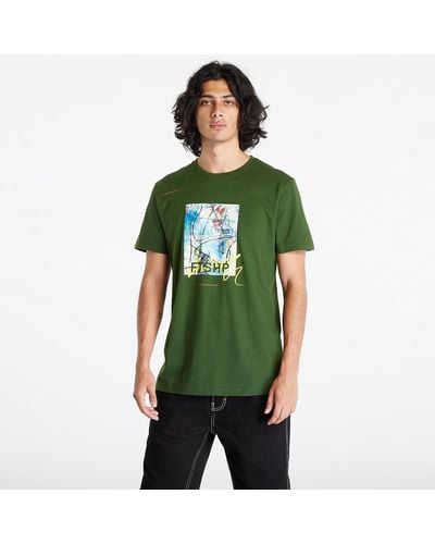 Footshop X Martin Lukáč Colouring Outside The Lines T-shirt Unisex - Groen