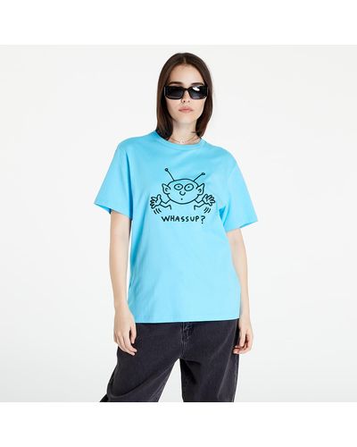 Converse X Keith Haring Alien T-shirt Unisex Haring - Blue
