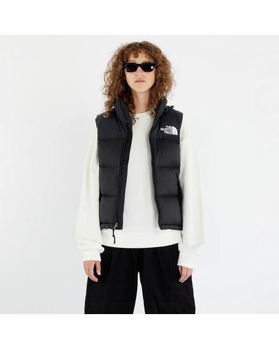 The North Face 1996 Nuptse Brand-embroidered Regular-fit Shell-down Vest - Black