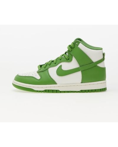 Nike W dunk high chlorophyll/ chlorophyll-sail - Vert